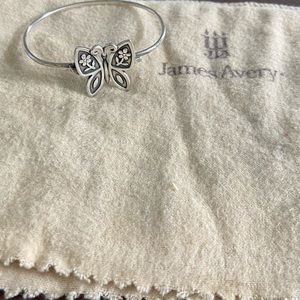 Retired James Avery Mariposa Hook on Bracelet